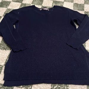 Athleta knit textured tunic sweater